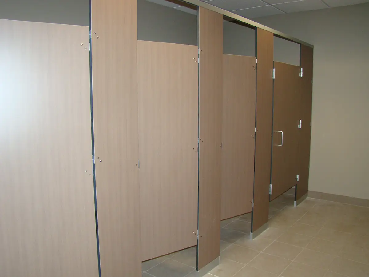 Toilet Partitions - Solid Phenolic