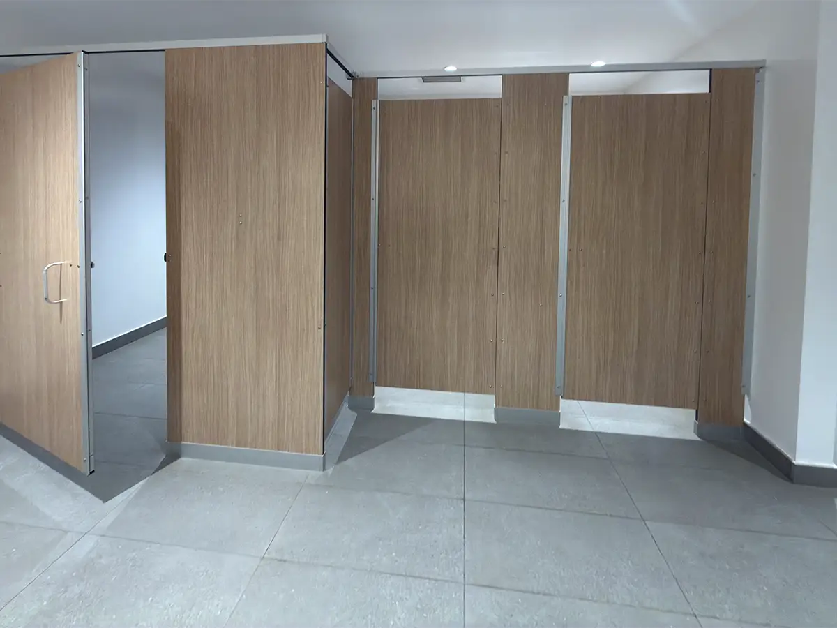 Toilet Partitions - Plastic Laminate