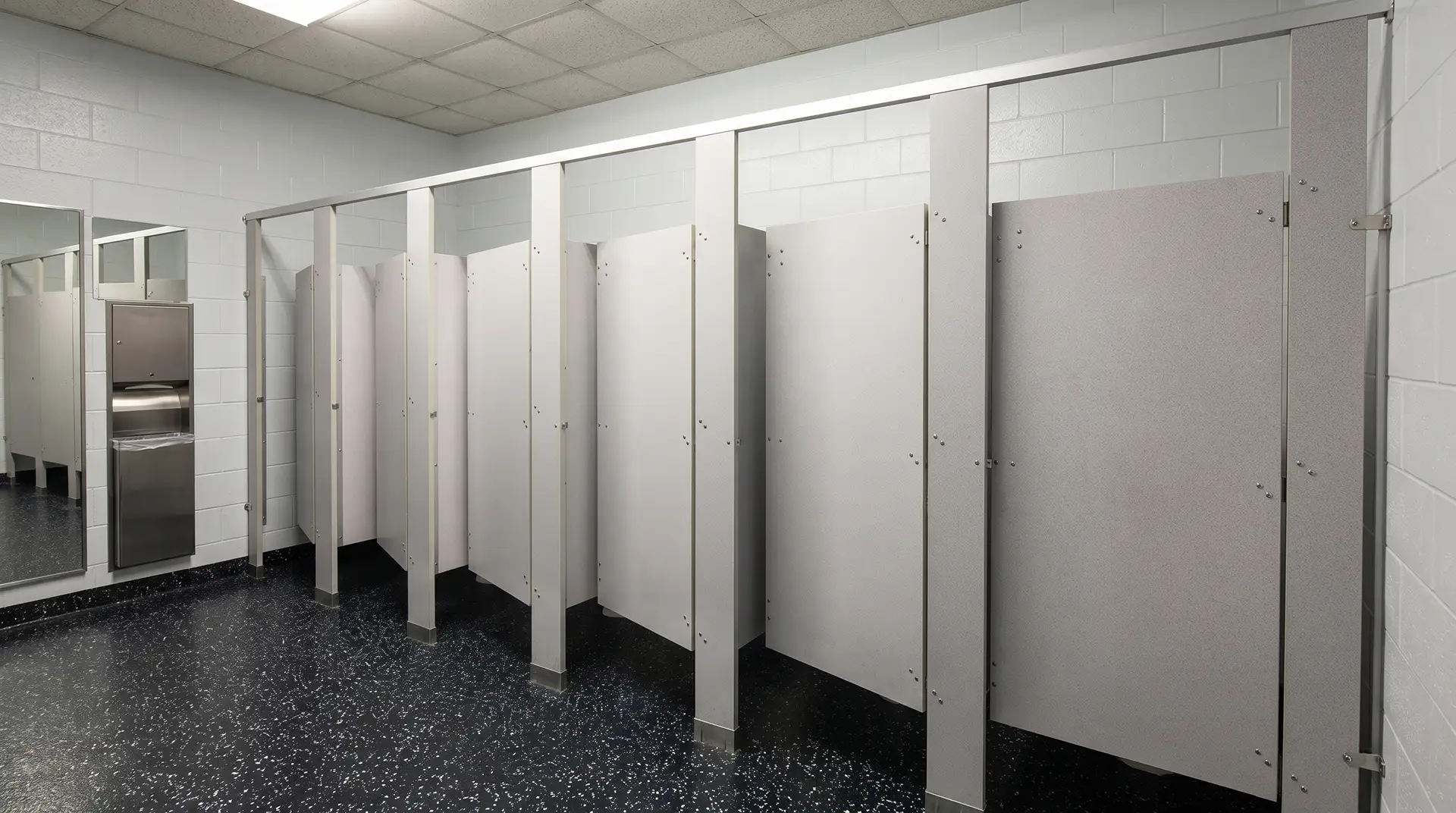 Toilet Partitions - Melamine - Image 4