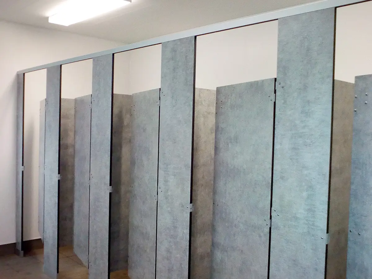 Toilet Partitions - Solid Phenolic - Image 2