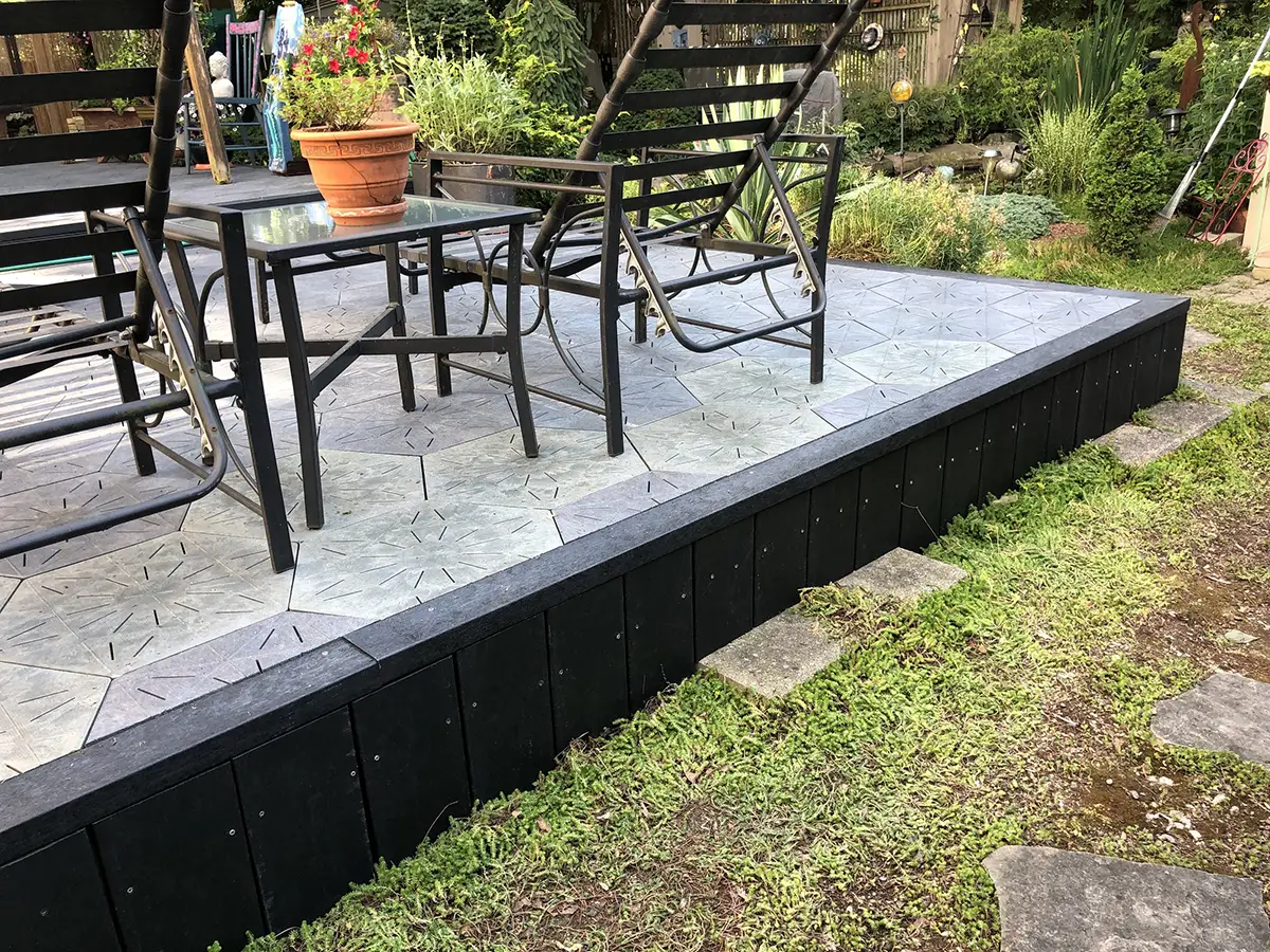 Recycled Plastic Lumber, Black