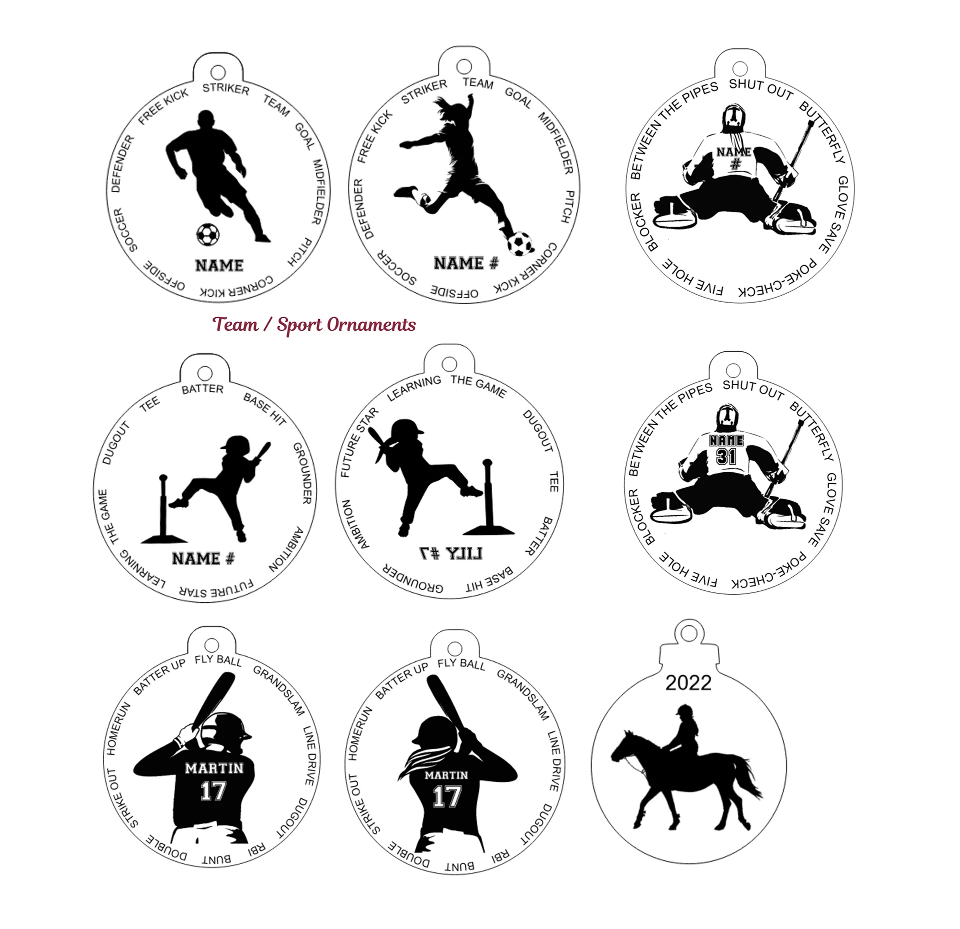 Christmas Ornaments - Personalized - Image 5