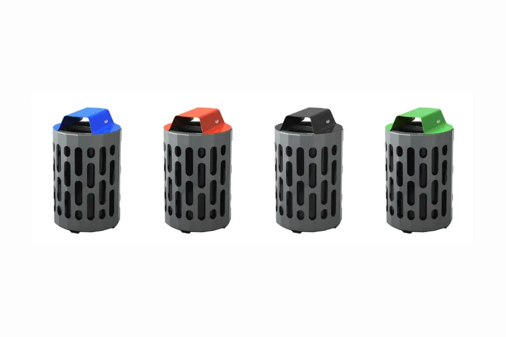 Outdoor Waste Receptacle