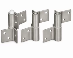 Hinge Set, 3 Hinges, Aluminum