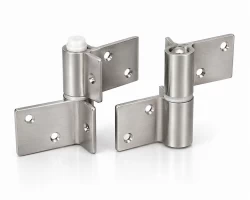 Hinge Set, 2 Hinges, Aluminum