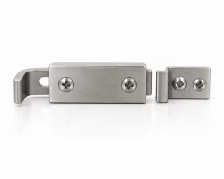 Slide Latch & Keeper, Aluminum